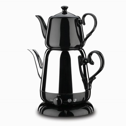Nosta Electrical Tea Pot -Black / Elektrikli Cay Takimi / A339