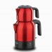 Demkolik Electrical Tea Pot Set-Red / Cay Makinasi / A359-05