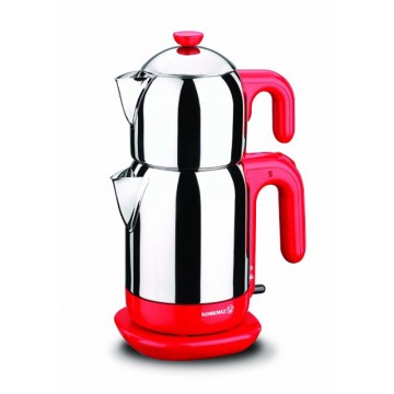 Demtez Electrical Teapot- Red / Caymatik / A369-01