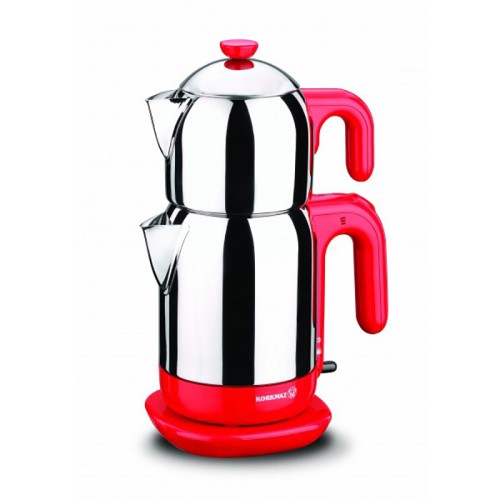 Demtez Electrical Teapot- Red / Caymatik / A369-01