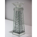 Mirror candle holder 3194 10x10x35.5