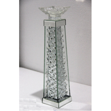 Mirror candle holder 3195 10x10x45.5