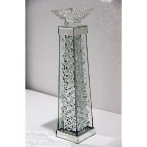 Mirror candle holder 3195 10x10x45.5