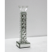 MIRROR CANDLE HOLDER 3553 8.5X8.5X30 CM