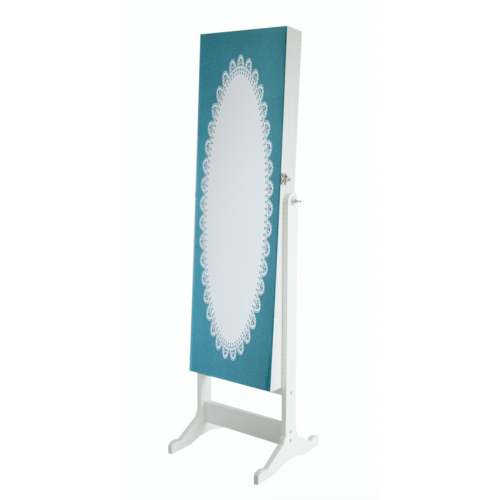 JEWELRY CABINET 3638 AVAILABLE IN COLOR SILVER, PINK, BLUE AND GOLD 148x36x46 CM JEWELRY CABINET 3638 AVAILABLE IN COLOR SILVER, PINK, BLUE AND GOLD 148x36x46 CM