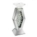 MIRROR CANDLE HOLDER 3776 11X11X35.5 CM MIRROR CANDLE HOLDER 3776 11X11X35.5 CM