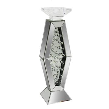 MIRROR CANDLE HOLDER 3777 11X11X43.5 CM