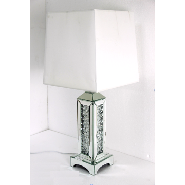 MIRROR TABLE LAMP 4092 SHADE 30X35X28 CM LAMP 15.5X15.5X50 CM