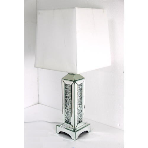 MIRROR TABLE LAMP 4092 SHADE 30X35X28 CM LAMP 15.5X15.5X50 CM