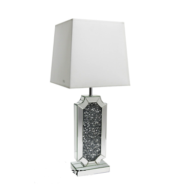 MIRROR TABLE LAMP 4172 SHADE 30X35X28 CM LAMP 18.5X13X53 CM