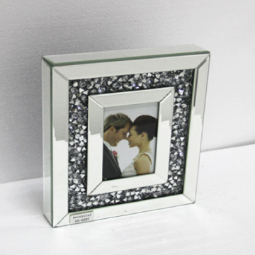 MIRROR PHOTO FRAME 6297 30.5X26X5.5 CM