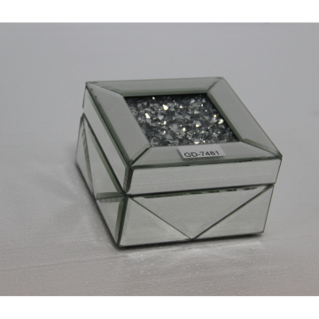 MIRROR JEWEL BOX 7481 12.5X12.5X8 CM