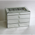 MIRROR JEWEL BOX 7638 26X17X18 CM MIRROR JEWEL BOX 7638 26X17X18 CM