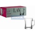 LAV ZPL404 225cc 6pc Zen Henkelglas / Kupa / Glascup / 0037