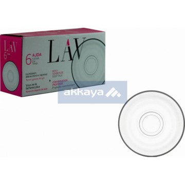 LAV AJD268F Ajda 6stk / Bardakalti / Teeglasunterteller / 0433