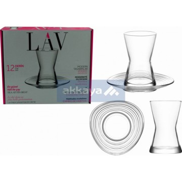 LAV DERiNS2 Derin Teeglass Set 12 teilig / 6181