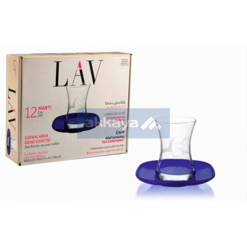LAV MARTIS1X Teeset 155cc 12pcs / Cay Seti / Tea Set / 6378