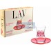 LAV MANOLYAS1 Demet Teeset 135cc 12pcs / Cay Seti / Tea Set / 6381