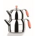 Flora Midi Tea Pot Set - Pink / Caydanlik Takimi / A118-01