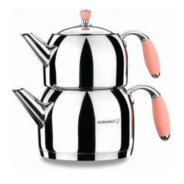 Flora Maxi Tea Pot Set - Pink / Caydanlik Takimi / A119-01