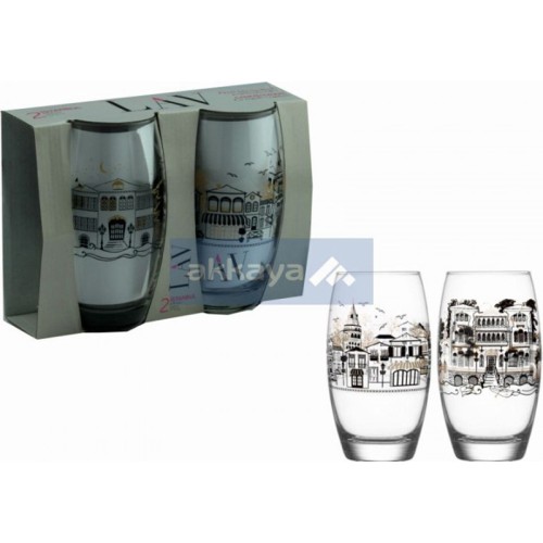 LAV EMP368 Empire Istanbul Wasserglas 510cc 2pcs / Bardak / A3082