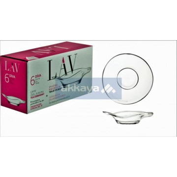 LAV DIV278F Diva 6pcs Unterteller / Cay Tabagi / Tea Saucer / A5065