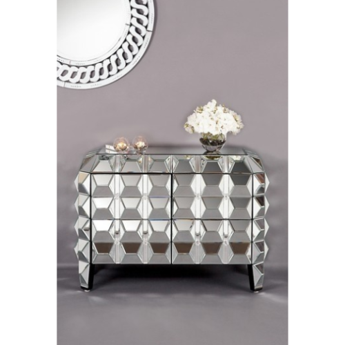 MIRROR CONSOLE 16237 110X48X80 CM