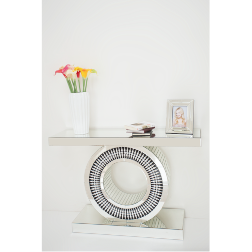 MIRROR CONSOLE 16JS112 CONSOLE 16JS112 120X35X79.5 MATCHING WALL MIRROR 16JZ112 80X80X2 CM