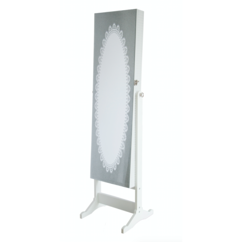 JEWELRY CABINET 3638 SILVER JEWELRY CABINET 3638 AVAILABLE IN COLOR SILVER, PINK, BLUE AND GOLD 148x36x46 CM JEWELRY CABINET 3638 SILVER JEWELRY CABINET 3638 AVAILABLE IN COLOR SILVER, PINK, BLUE AND GOLD 148x36x46 CM