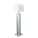 FLOORLAMP 4196 Mirror Floorlamp & shade 40x40x166