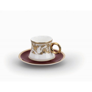 Hasbahce Lal 12 pcs. Coffee Cups Set/ Kahve Takimi / A8672