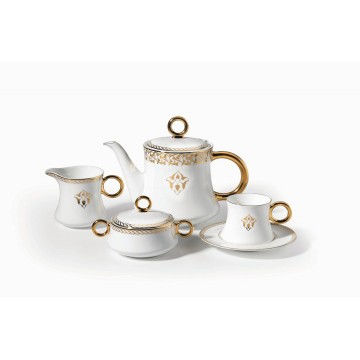 Hasbahce Mai 17 pcs. Tea Pot Set / Cay Takimi / A8770
