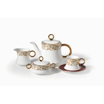 Hasbahce Lal 17 pcs. Tea Set / Cay Takimi / A8772