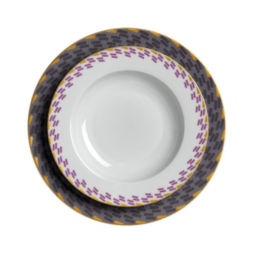 Korkmaz Siesta 24 Tlg. Porzellan Tafelservice / A8951