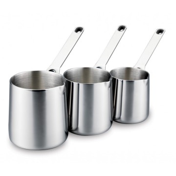 Vertex Coffee Pot Set-Black / Cezve Takimi-Siyah / A1215