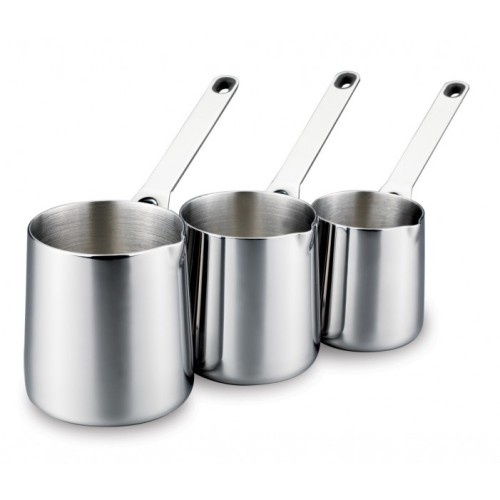 Vertex Coffee Pot Set-Black / Cezve Takimi-Siyah / A1215