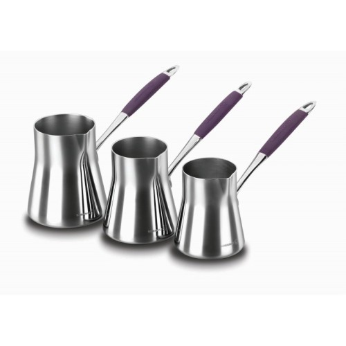 Flora Coffee Pot Set-Violet / Cezve Takimi / A126-03