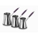 Flora Coffee Pot Set-Violet / Cezve Takimi / A126-03