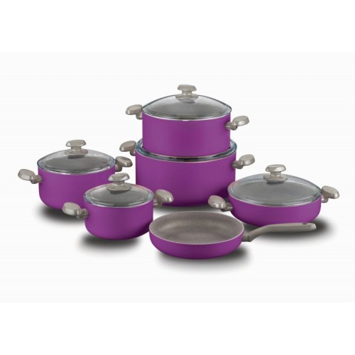Mia Erguven XL 11pcs. Cookware Set / Tencere Set / A1296 Mia Erguven XL 11pcs. Cookware Set / Tencere Set / A1296