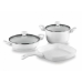 Seravita Cookware Set- White / Tencere Seti / A1516-5