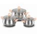 Flamingo Jr. 6 pcs. Cookware Set / Tencere Set / A1629