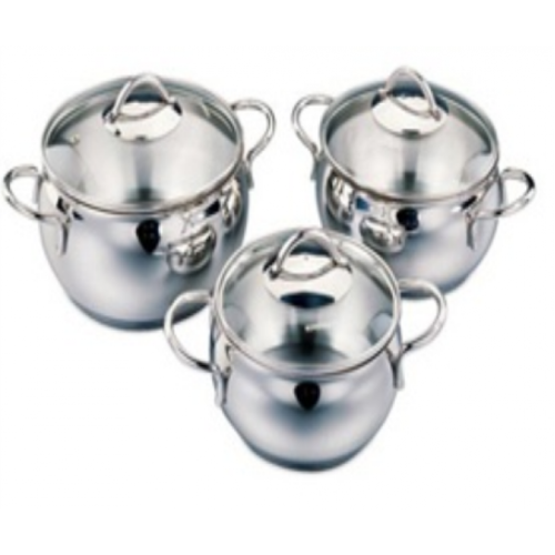 Tombik JR. 6 pcs. Cookware Set / Tencere Seti/ A1801 Tombik JR. 6 pcs. Cookware Set / Tencere Seti/ A1801